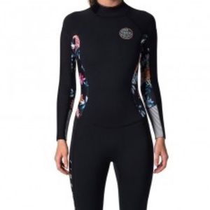NWT RipCurl Women Dawn Patrol 3/2 BackZip Wetsuit